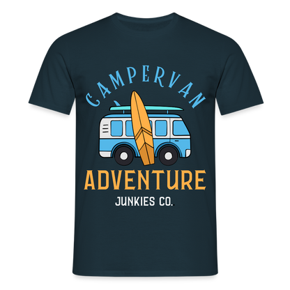 Men's Camping T-Shirt - navy
