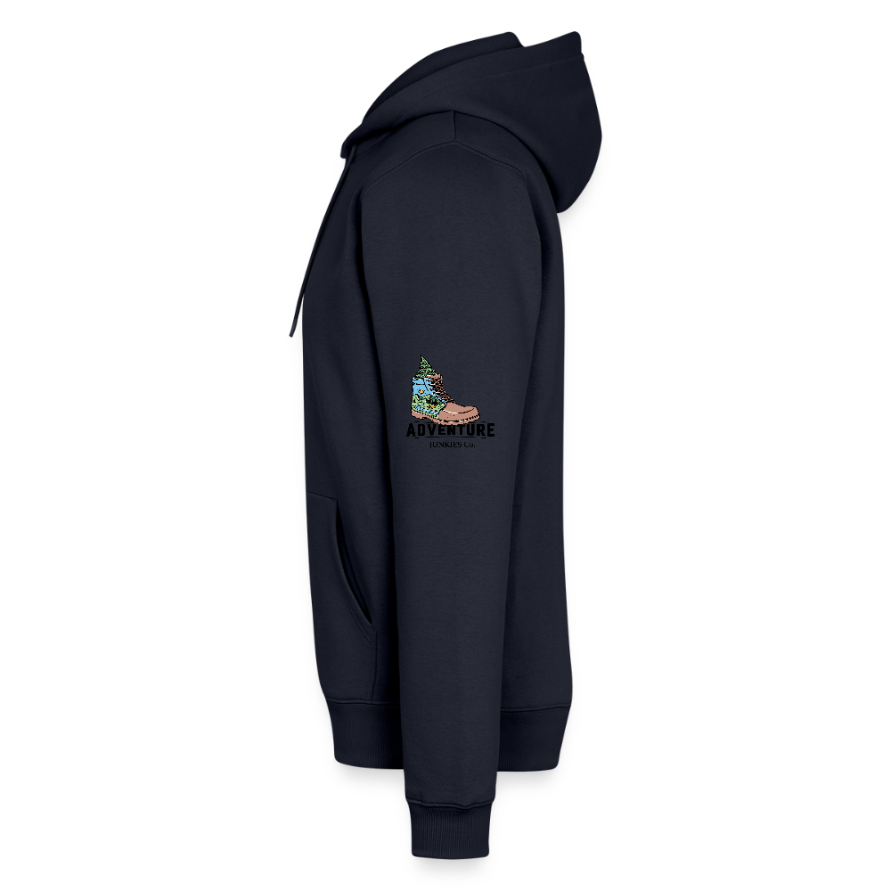 Men’s Premium Hiking/Walking  Hoodie - navy