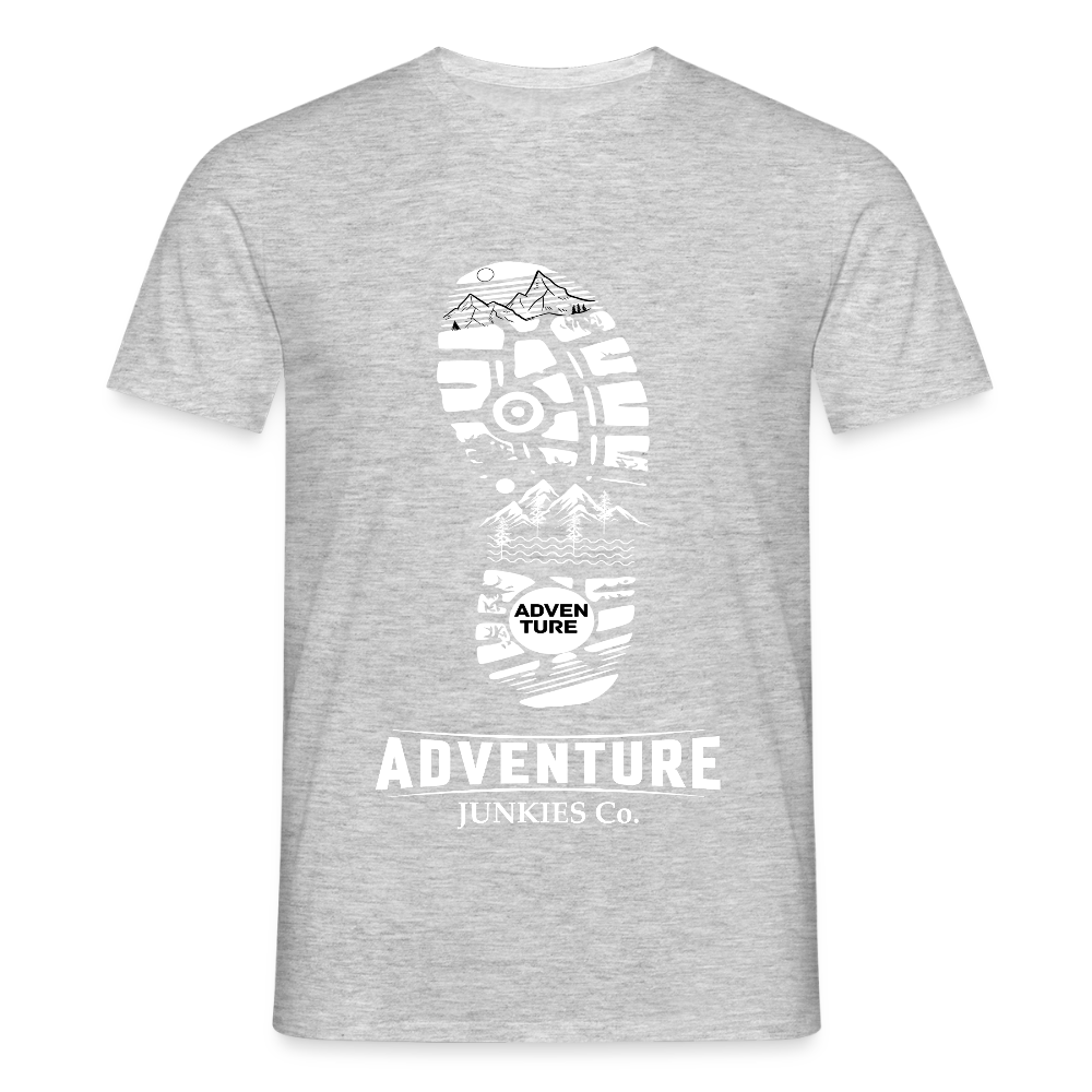 Men's Hiking & Walking T-Shirt - heather grey