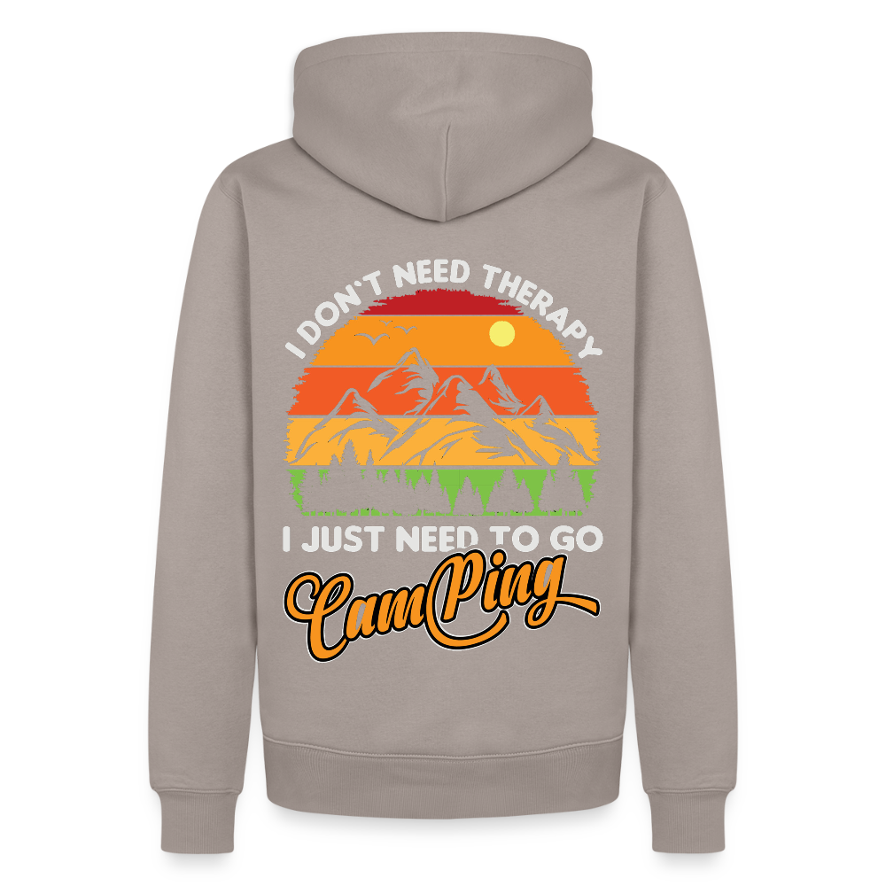 Men’s Premium Camping Hoodie - taupe