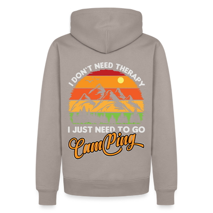 Men’s Premium Camping Hoodie - taupe