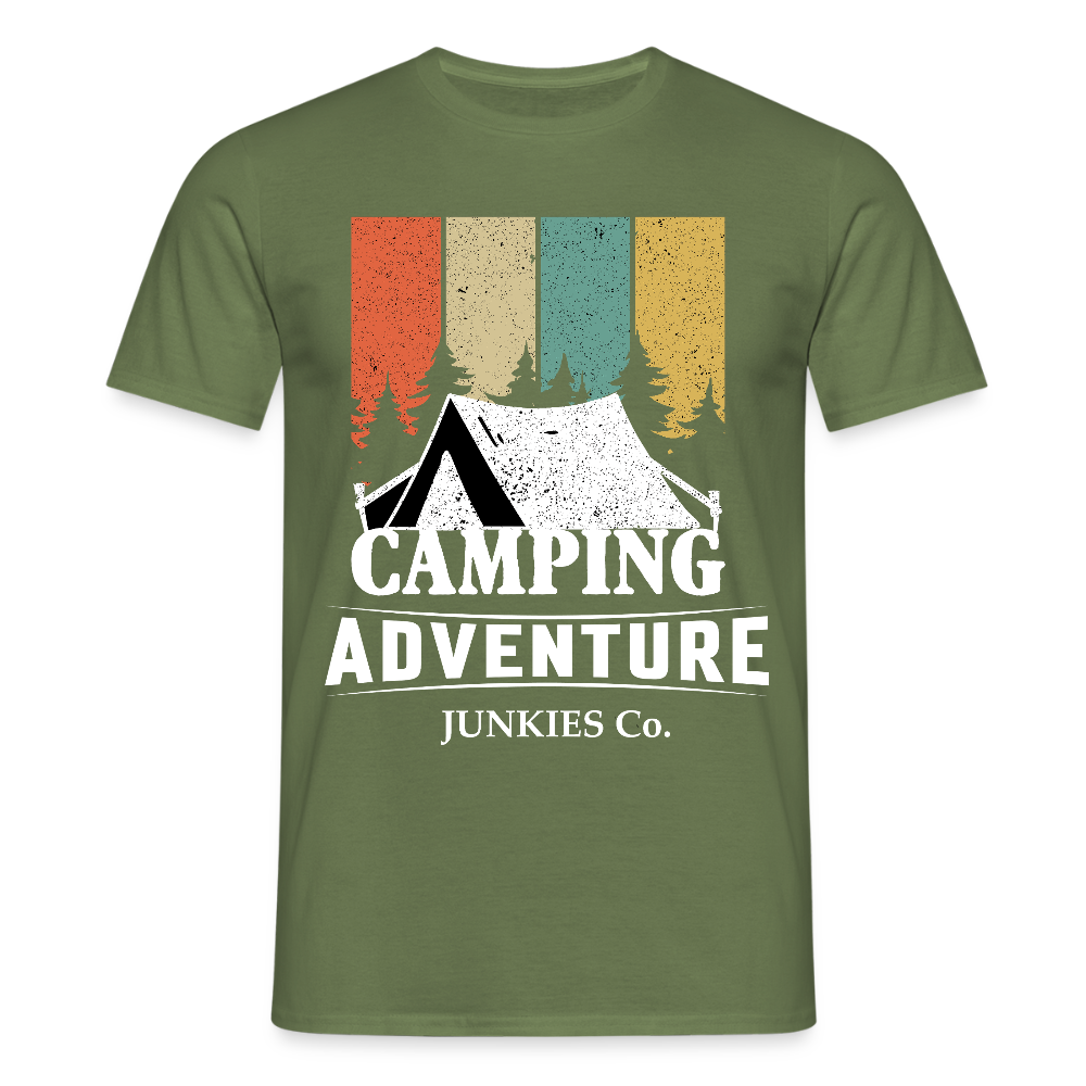 Men's Camping  T-Shirt - military green