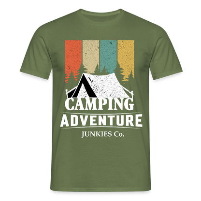 Men's Camping  T-Shirt - military green