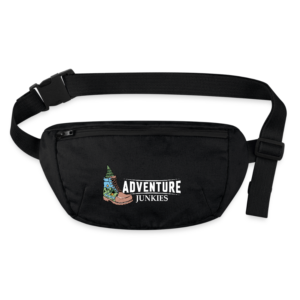 Recycled Hip Bag - black