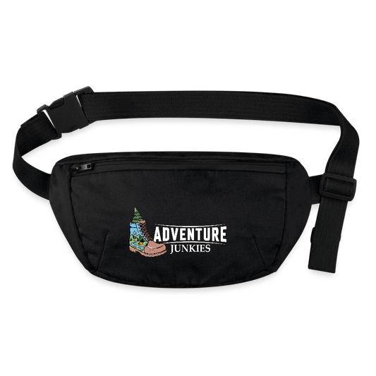 Recycled Hip Bag - black