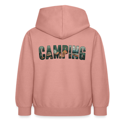 Children's Hoodie - dusky rose