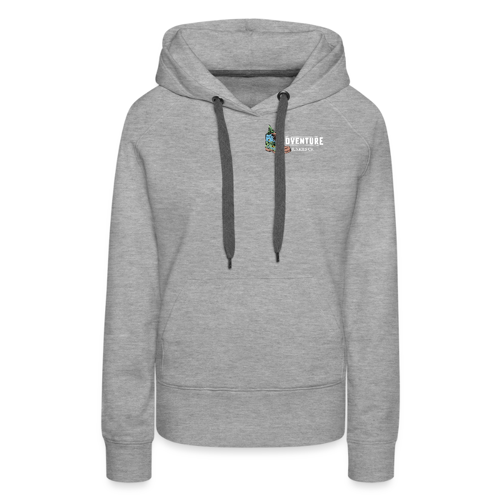 Women’s Premium Hiking /Walking Hoodie - heather grey