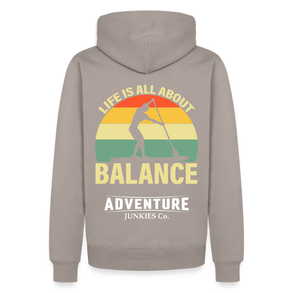 Men’s Premium  Water Fun Hoodie - taupe