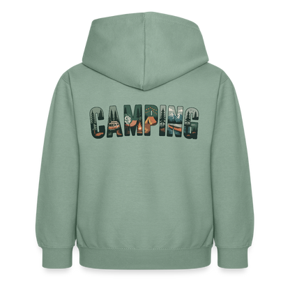 Children's Hoodie - steel green