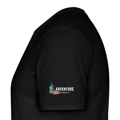 Men's Hiking & Walking T-Shirt - black