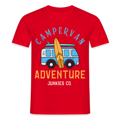 Men's Camping T-Shirt - red