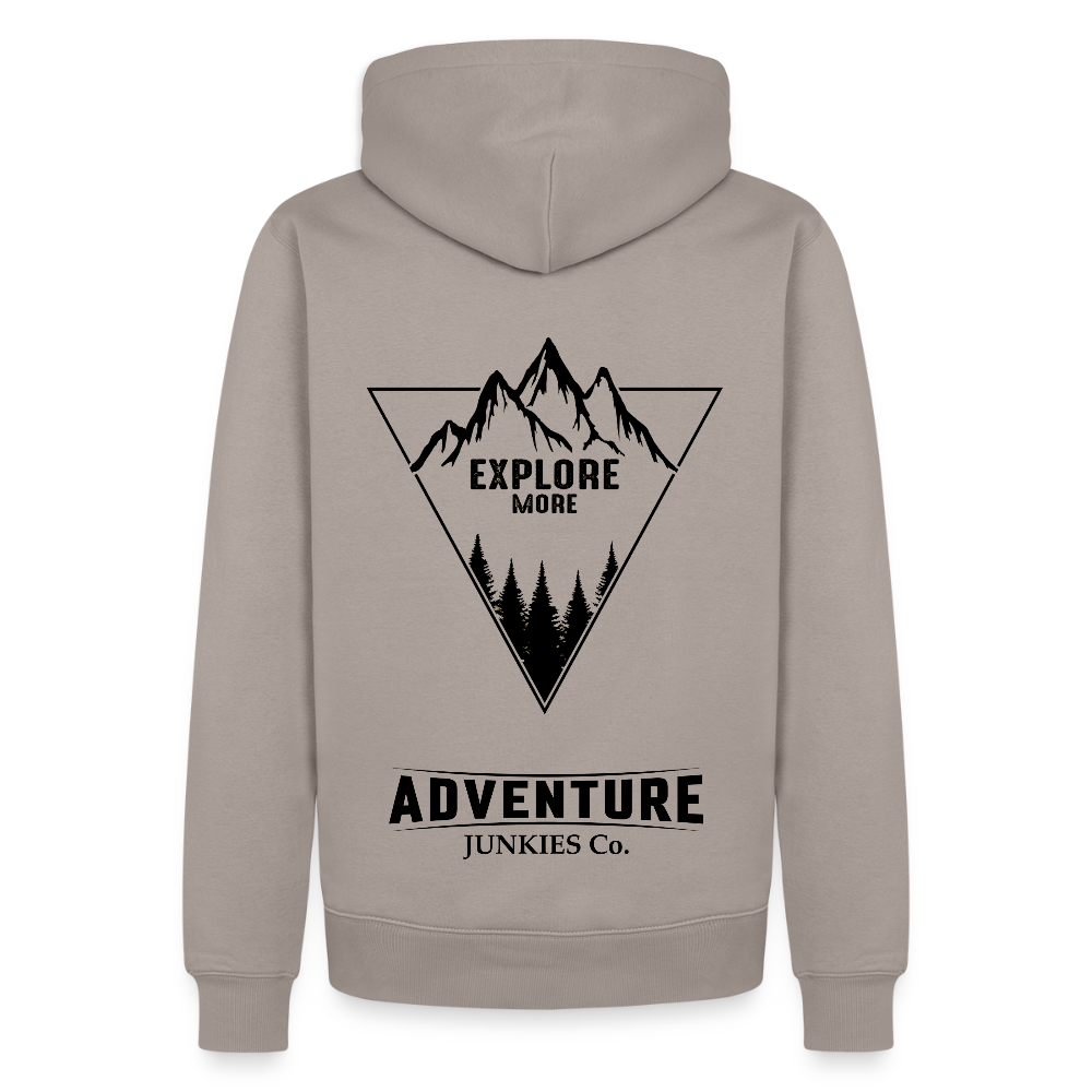 Men’s Premium Hiking / Walking Hoodie - taupe