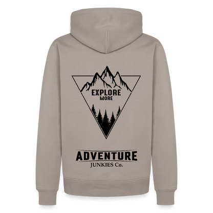 Men’s Premium Hiking / Walking Hoodie - taupe