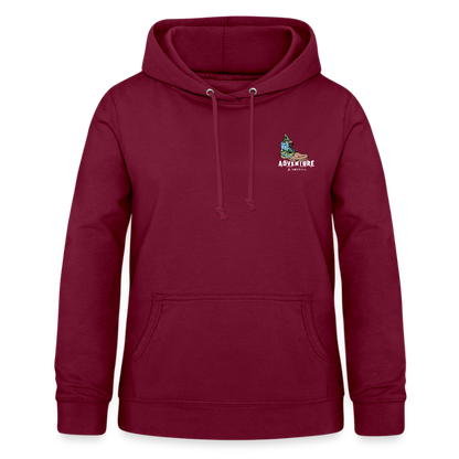 Women's Camping Hoodie - bordeaux
