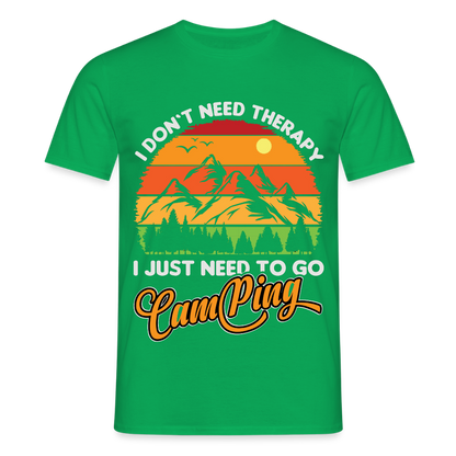 Men's Camping T-Shirt - kelly green