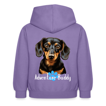 Children's Unisex Hoodie  {Customise Breed & Paw } - lavender