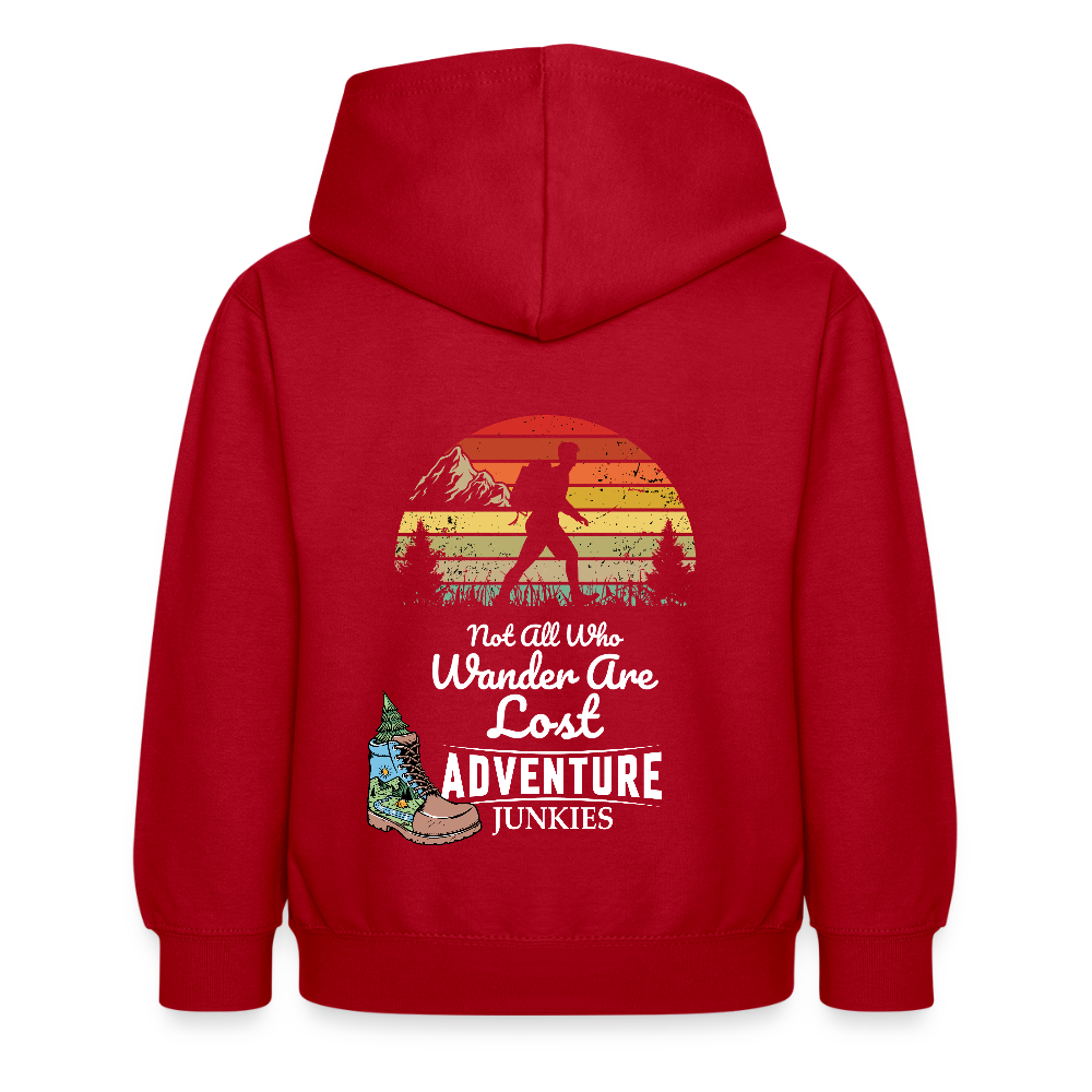 Children's  Unisex Hoodie - red