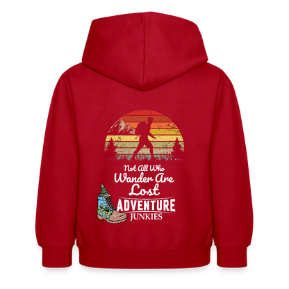 Children's  Unisex Hoodie - red