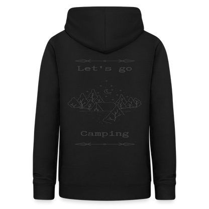 Women's Camping  Hoodie - black