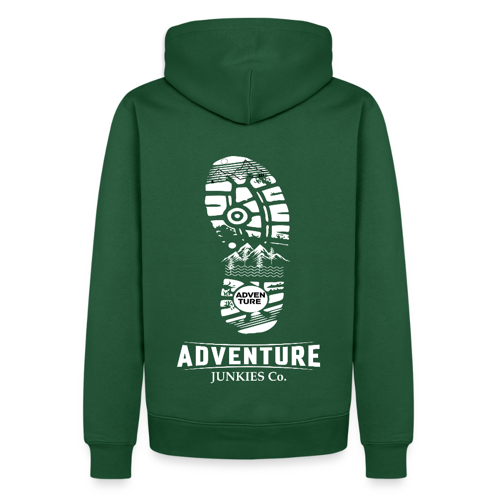 Men’s Premium Hiking / Walking Hoodie - bottle green