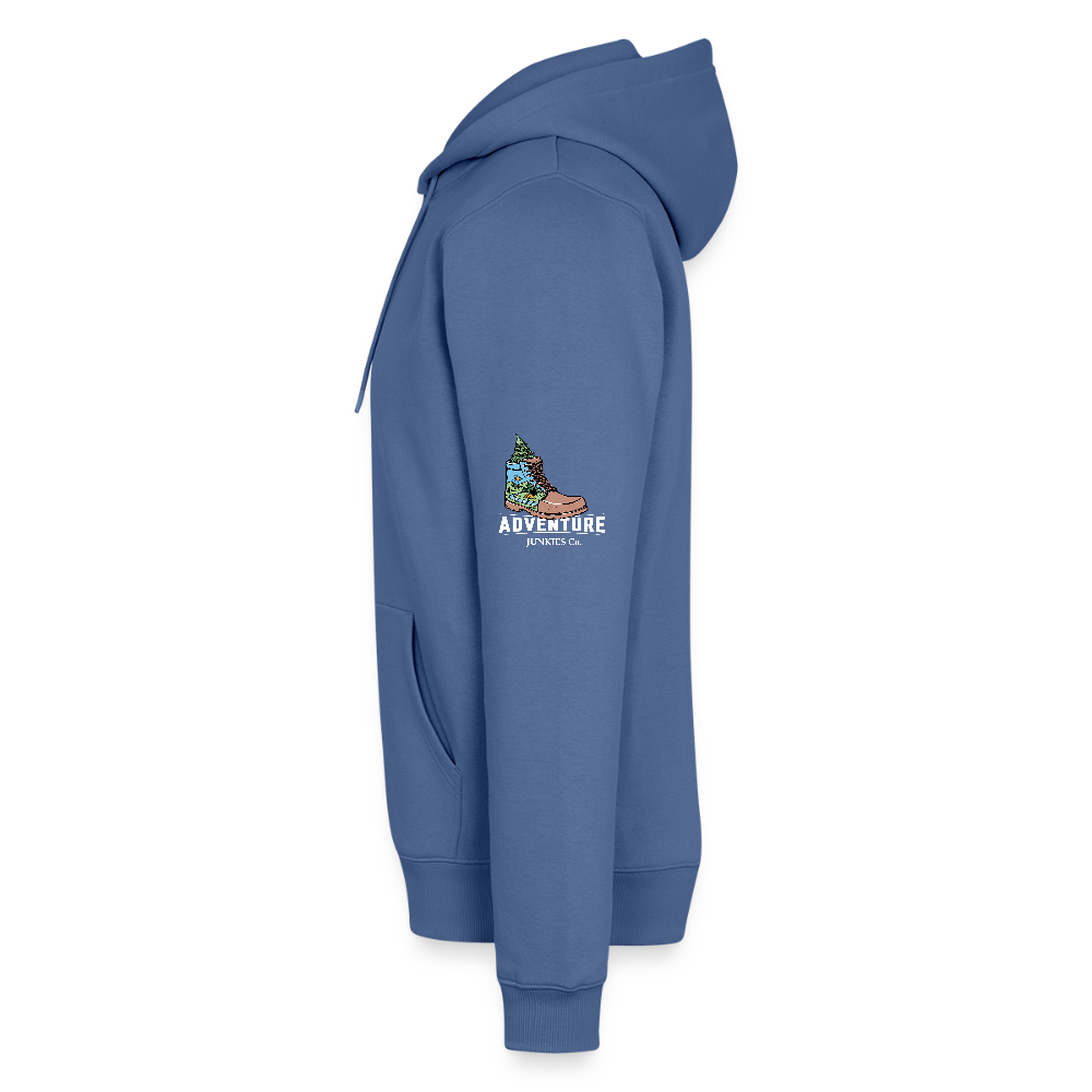 Men’s Premium Hiking / Walking  Hoodie - stone blue