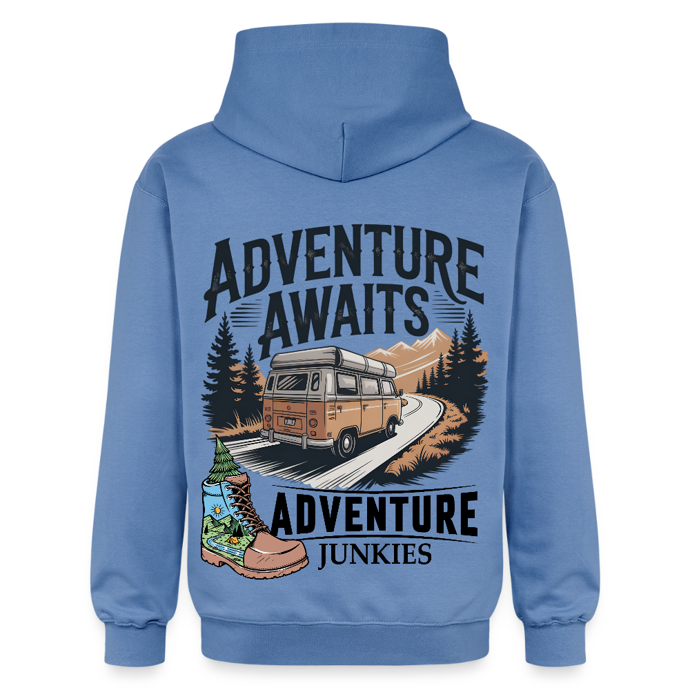 Unisex Midweight Hoodie - carolina blue