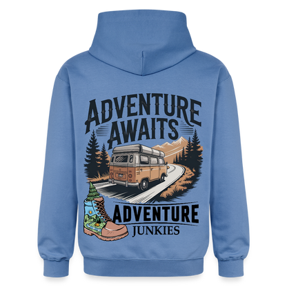 Unisex Midweight Hoodie - carolina blue